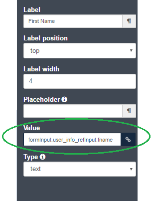 Widget Properties