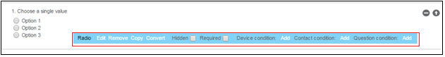 radiobutton fields