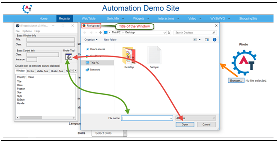 Automation Demo Site